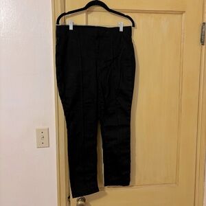 Not Your Daughter’s Jeans Pull-on Jean Jegging with front seaming Black Size 4